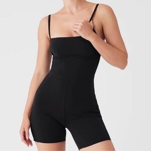 Alo Yoga Airbrush Mesh Everlasting Onesie S